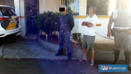 Dos três homens detidos A. D. F., 48 anos, morador de Franca, assumiu a responsabilidade pelas mercadorias. Vai responder ao processo em liberdade. Foto: MANOEL MESSIAS/Agência