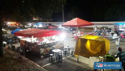 Feira livre que era em frente do cemitério, será agora na praça do Stella Maris. Foto: MANOEL MESSIAS/Agência