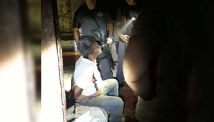 Acusado foi preso na casa onde praticou o homicídio. Foto: DIVULGAÇÃO