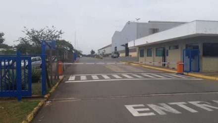 Homem morreu dentro da Dedini, em Piracicaba — Foto: Edijan Del Santo/EPTV.