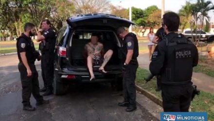 Homem foi preso em Penápolis na manhã de quinta-feira — Foto: Divulgação/Polícia Civil