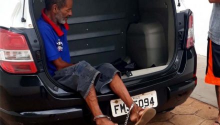 Pedrinho Matador foi preso acusado de furtar celular de uma médica, quando procurou atendimento na UPA. Foto: MANOEL MESSIAS/Agência
