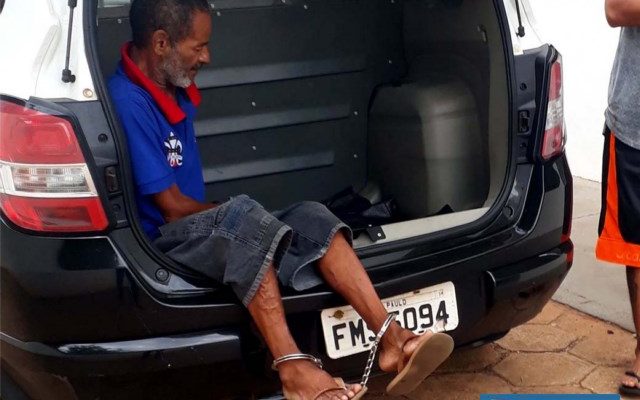 Pedrinho Matador foi preso acusado de furtar celular de uma médica, quando procurou atendimento na UPA. Foto: MANOEL MESSIAS/Agência