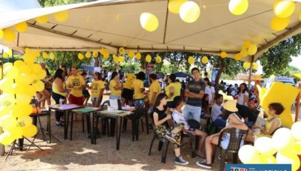 Governo de Andradina e Sand Stars – Amigos do Vôlei realizam evento com temática jovem em dia de conscientização. Foto: Secom/Prefeitura