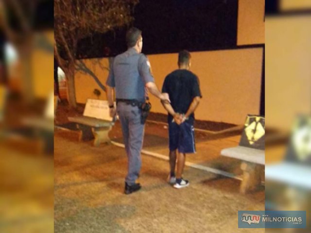 O operário L. F. S., de 34 anos, residente em Nova Independência, foi capturado por força de um MP. Foto: DIVULGAÇÃO