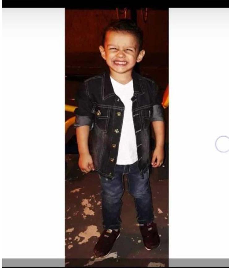 Davi Gustavo Marques de Souza, de 3 anos, foi levado morto ao hospital de Nova Marilândia — Foto: Arquivo pessoal.