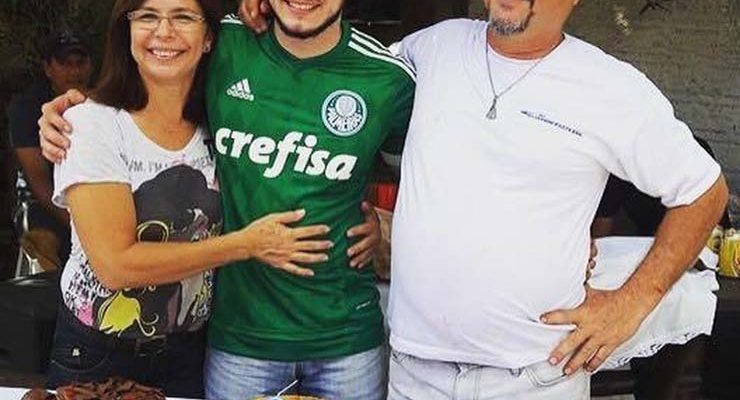 Dely Santos da Silva, Leandro Caetano Nazarin e Edson Roberto Nazarin. — Foto: Arquivo Pessoal.