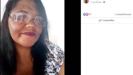 Mulher é morta a facadas pelo ex-marido em distrito de Jaú — Foto: Facebook/Reprodução.