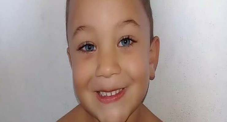 Gabriel, de 5 anos, morreu após ser baleado dentro de casa em Campos — Foto: Divulgação/Familiares.