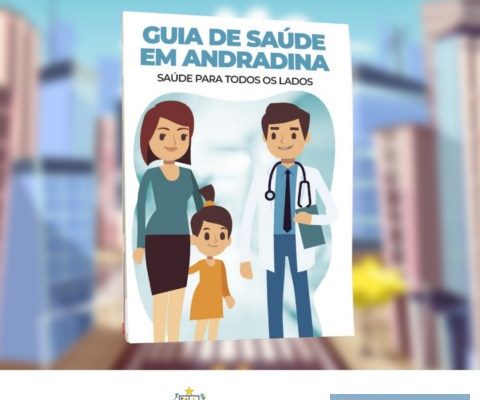 Guia da Saúde de Andradina está sendo entregue em todas as residências. Secom/Prefeitura