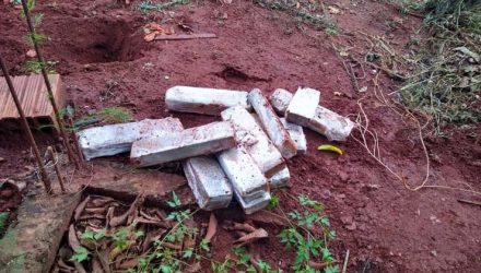 Em um dos endereços, a polícia teve ajuda de cães farejadores para encontrar a droga — Foto: 10° BPM/Divulgação.