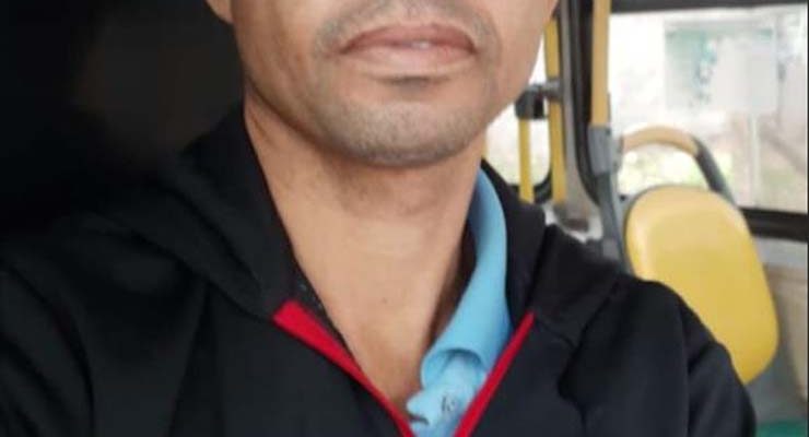 Valdecir Rosa de Farias, de 41 anos, morreu ao comemorar a vitória do Flamengo, em Cuiabá. — Foto: Arquivo Pessoal.