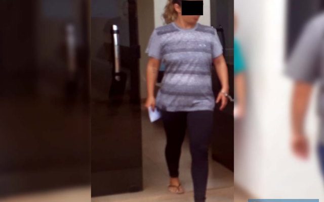 Rúbya Gracielle Barreto, de 32 anos, residente na cidade de Tupã, foi presa no sábado, 09, acusada de tráfico de drogas e liberada em audiência de custódia. Foto: MANOEL MESSIAS/Agência