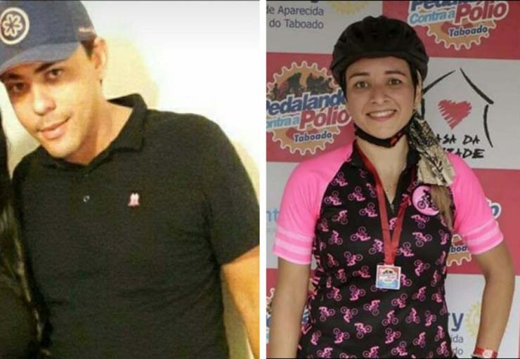 O correto de imóveis Fernando Enrique Freitas e a Regianni Araujo, de 32, assassinados pelo policial Lúcio Roberto Queiroz Silva — Foto: Facebook / Reprodução.