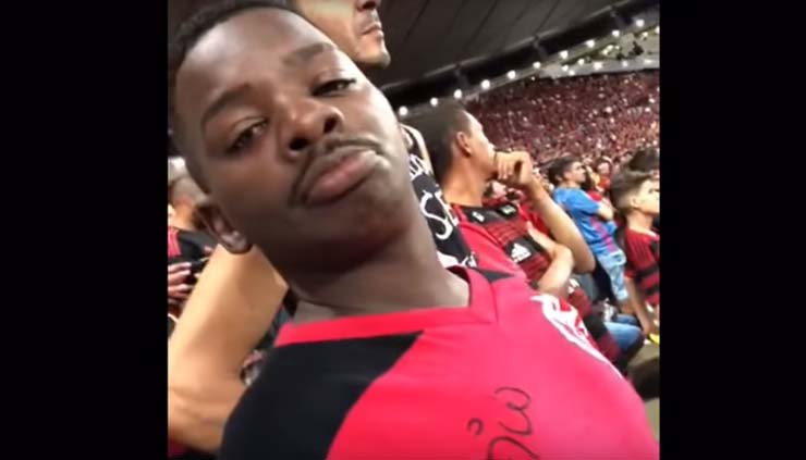Bunitinho era conhecido entre os torcedores do Flamengo e famoso por protagonizar memes — Foto: Reprodução/ Redes sociais.