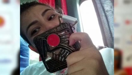 A andradinense Keila Cristina da Silva participou pela primeira vez da São SilveStre. Foto: ARQUIVO PESSOAL