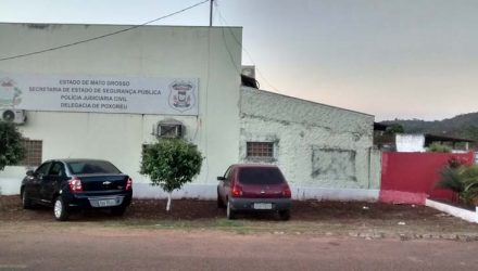 Delegacia da Polícia Civil de Poxoréu (MT). — Foto: Polícia Civil.