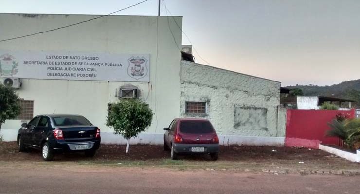 Delegacia da Polícia Civil de Poxoréu (MT). — Foto: Polícia Civil.