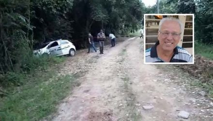 Prefeito de Ribeirão Bonito, Francisco José Campaner (PSDB), é assassinado em estrada de terra — Foto: Arquivo Pessoal.