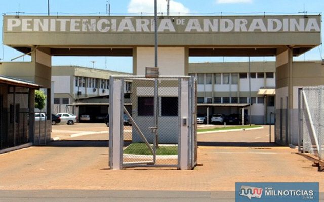 Mulher foi flagrada na entrada da penitenciária de Andradina com entorpecente em sua cavidade vaginal. Foto: MANOEL MESSIAS/Agência.