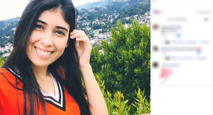 Camilla Rodrigues Barros, de 29 anos, foi morta a tiros pelo ex-namorado em Campinas (SP) — Foto: Reprodução/Facebook.