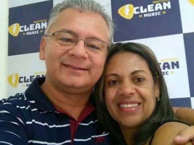 Mineia Silvania da Silva, 47, foi amarrada e assassinada. Já seu marido, Josenildo Martins de Melo, 49, foi atingido na nuca por um disparo. Foto: Reprodução