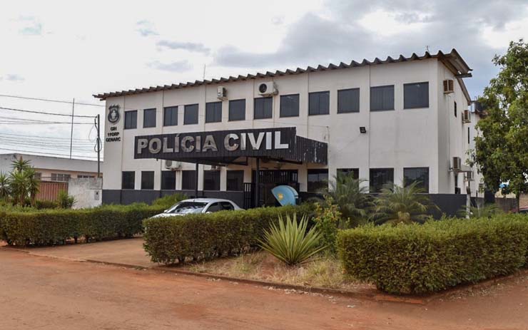 Polícia Civil de Formosa investiga morte de homem que tentou invadir casa da ex-mulher — Foto: Vitor Santana/G1.