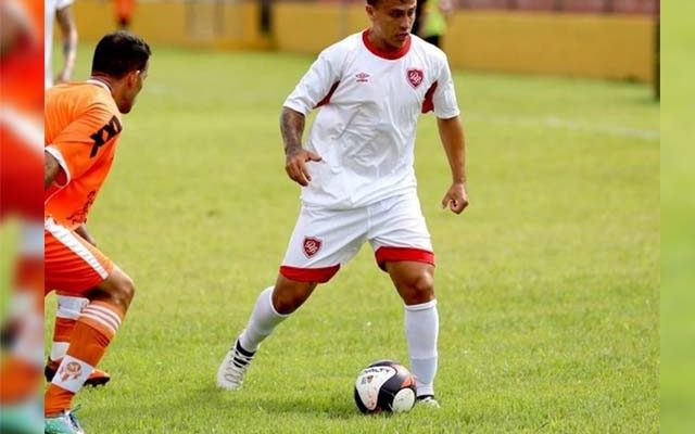 O jogador Vinicius Silveira Pivetta, 25 anos, foi preso por tráfico de drogas. Foto: Divulgação