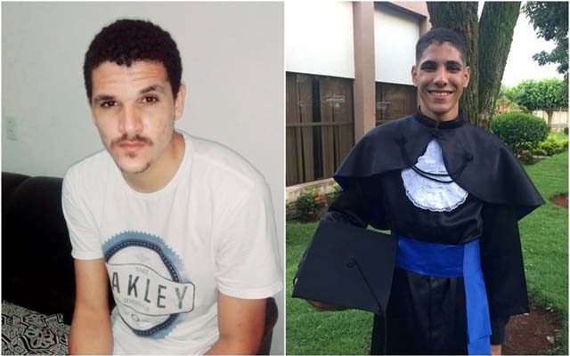 Victor de Paula Araújo e Kaleb de Paula Araújo são mortos a tiros em Trindade, Goiás — Foto: Reprodução/ TV Anhanguera