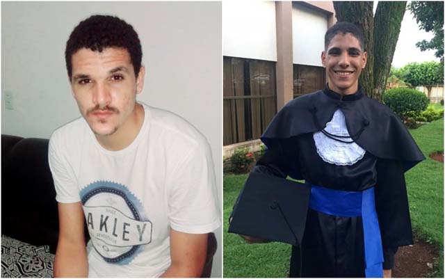 Victor de Paula Araújo e Kaleb de Paula Araújo são mortos a tiros em Trindade, Goiás — Foto: Reprodução/ TV Anhanguera