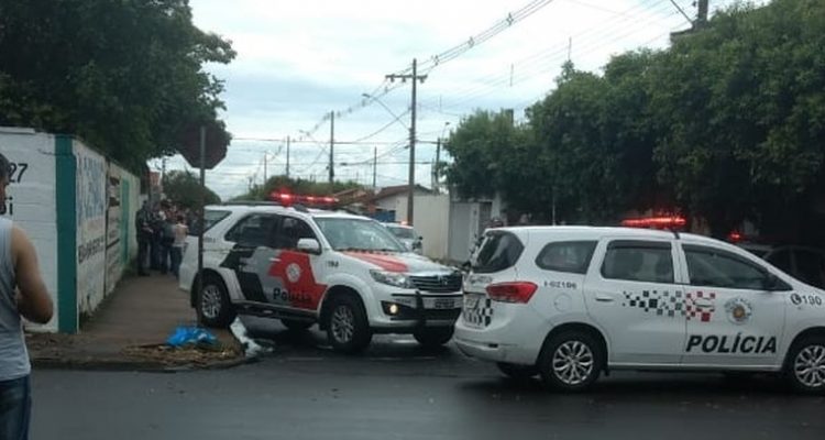 Policiais realizaram um cerco para prender homem em Birigui — Foto: Arquivo Pessoal