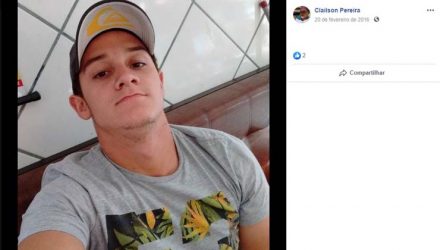 Clailson Pereira de Lima tinha 27 anos e era estudante. — Foto: Reprodução/Facebook.