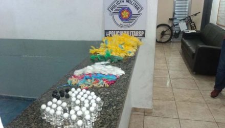 Polícia apreende 1,5 quilo de drogas em apartamento de Mogi das Cruzes — Foto: Polícia Militar/Divulgação.
