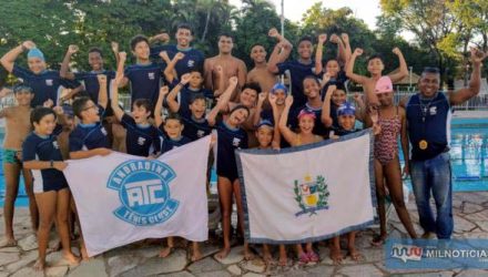 A equipe andradinense, sob o comando dos professores Elenei Payá e Jonílcio Avelino da Silva, irá participar com 40 atletas. Foto: DIVULGAÇÃO