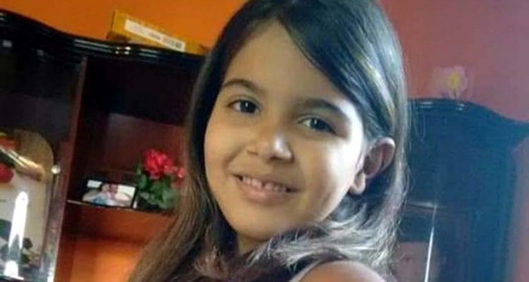 Gabriela, de apenas 10 anos foi morta pela própria mãe. Foto: Facebook/Reprodução