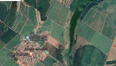 Brejo Alegre está localizada as margens d rio Tietê, próximo de Birigui. Foto: Google Maps/Reprodução