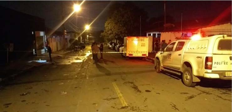 Pai tentou defender a filha durante briga dela com o marido e foi morto a facadas pelo genro em Cuiabá — Foto: TV Centro América/Reprodução.