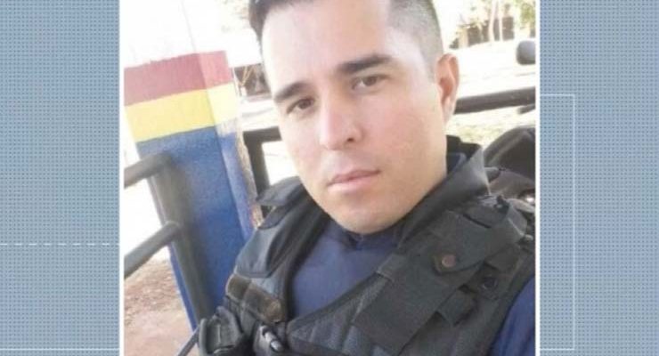 Guarda municipal que matou a ex está foragido — Foto: Reprodução/TV Morena.
