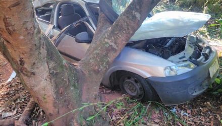 homem morre após desmaiar no volante e bater contra árvore em Itapetininga — Foto: Arquivo Pessoal.