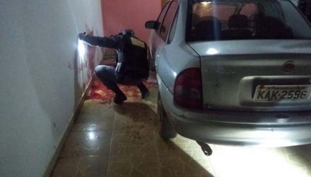 Garota de programa foi internada depois de ser atingida por golpes de marreta na noite dessa quarta-feira (4) dentro de um motel em Campo Novo do Parecis — Foto: Portal Campo Novo.