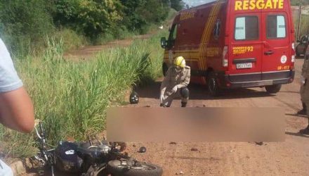 Mulher e grávida morrem atropeladas por caminhão conduzido por motorista com CNH vencida em Barra do Garças — Foto: Divulgação.