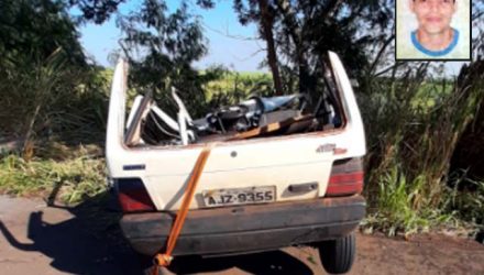 Cléber Daniel Ferreira de 31 anos morador de Dracena, morreu na manhã de sábado, 16. Foto: Internauta