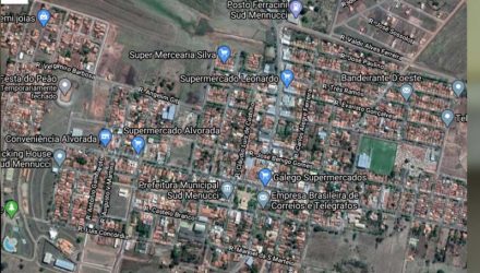 Prisão de acusado de violência doméstica (Lei Maria da Penha), aconteceu na cidade de Sud Mennucci. Foto: Google Maps/Reprodução
