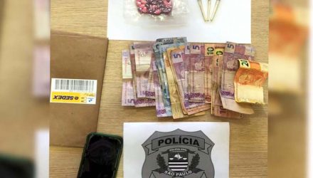 Foram apreendidos 50 comprimidos da droga sintética Ecstasy, além de 3 porções de maconha. Foto: Polícia Civil/Divulgação