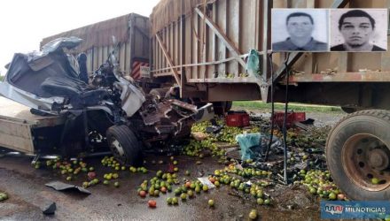 Antônio Costa Vieira, de 48 anos e de seu genro Jayme Baltazar da Silva Júnior, de 29 anos, que são sogro e genro. Foto: MANOEL MESSIAS/Mil Noticias