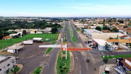 Entrada da cidade de Bady Bassit. Foto: Setpar