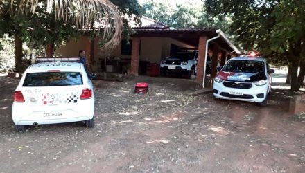Drogas estavam escondidas em chácara em Olímpia — Foto: Arquivo Pessoal