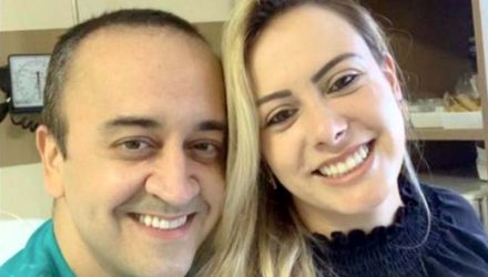 Dentista Fabrício David Jorge, de 41 anos, esfaqueou a namorada Pollyanna Pereira de Moura, de 35, e depois cometeu suicídio. Foto: Divulgação