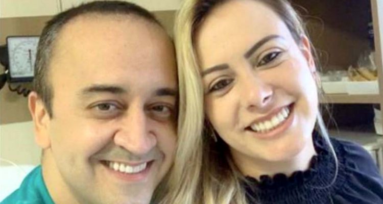 Dentista Fabrício David Jorge, de 41 anos, esfaqueou a namorada Pollyanna Pereira de Moura, de 35, e depois cometeu suicídio. Foto: Divulgação