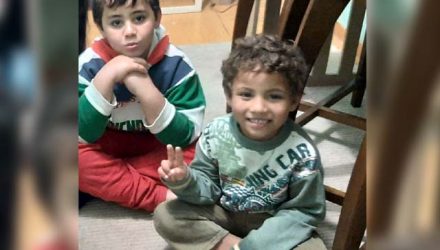 Samuel Henrique, seis anos, e Saulo José, quatro anos — Foto: Arquivo Pessoal